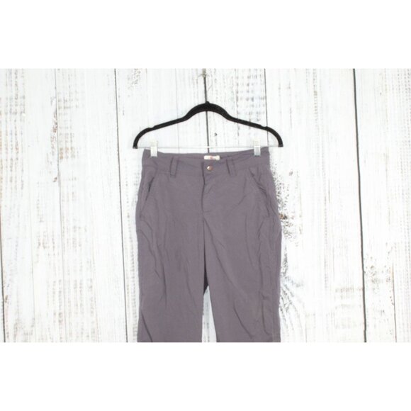 LL Bean Access Trail Pants Straight Leg Granite Size 4 Pet - Picture 2 of 12